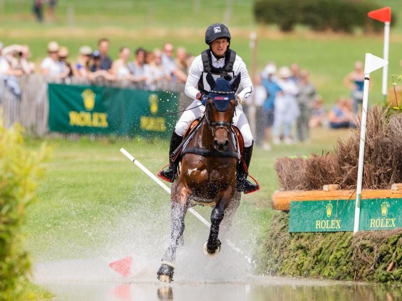 Michael Jung im Juli mit Chipmunk. Foto: Rolf Vennenbernd