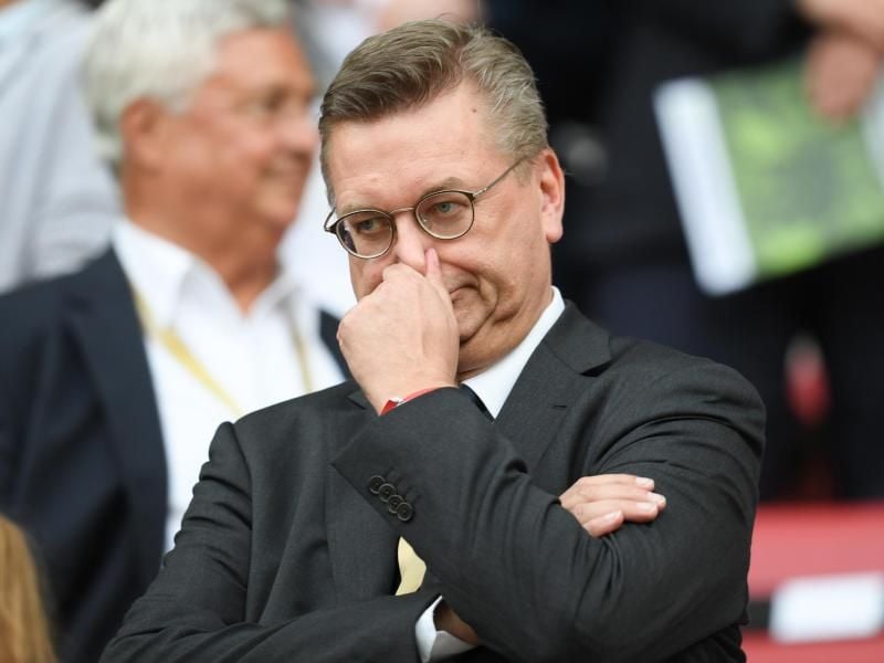 Im April war Reinhard Grindel nach einer Reihe von Verfehlungen zurückgetreten. Foto: Arne Dedert