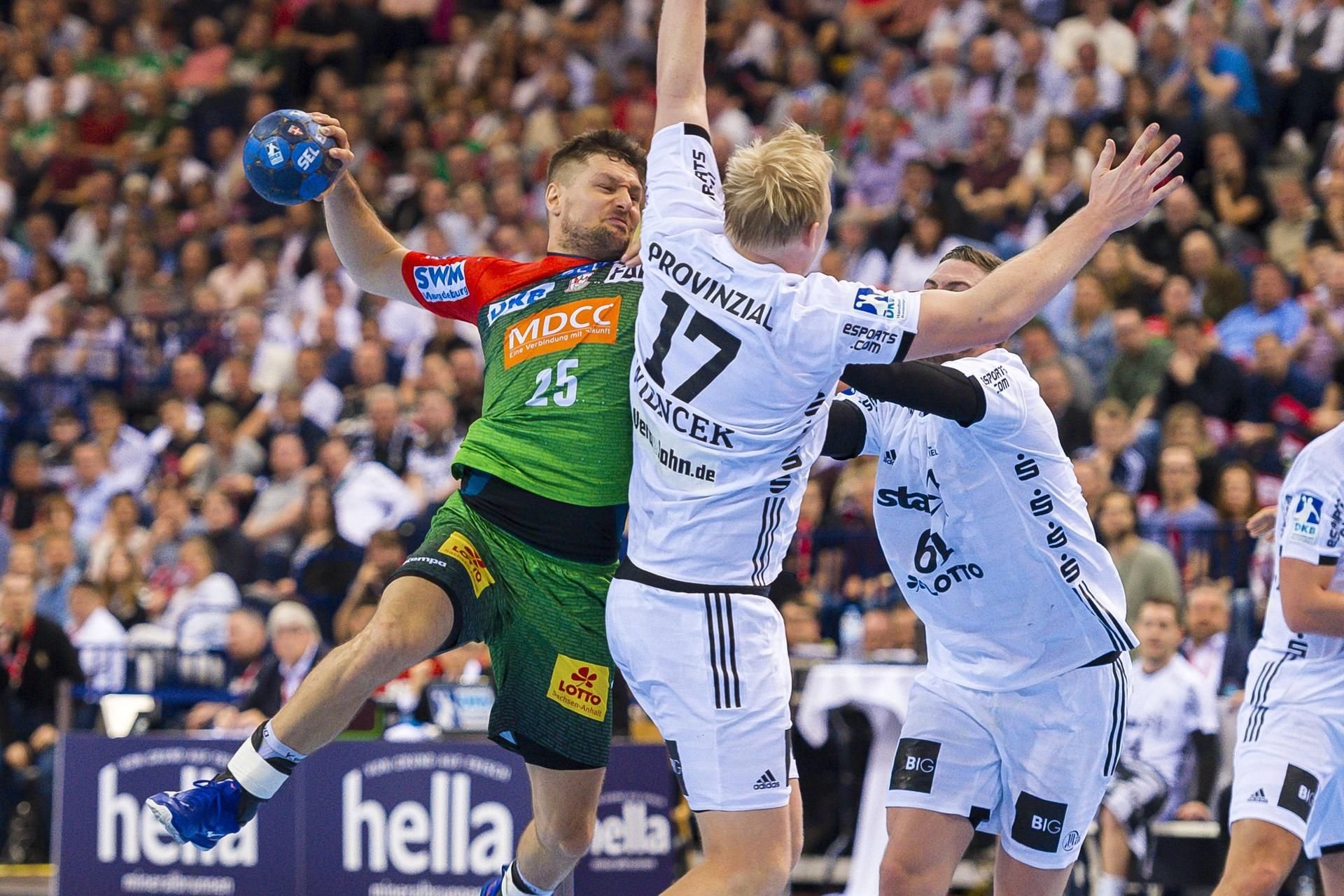 Der SCM und der THW Kiel stehen sich schon am vierten Spieltag der Handball-Bundesliga gegenüber. Die ARD überträgt am 7. September live.