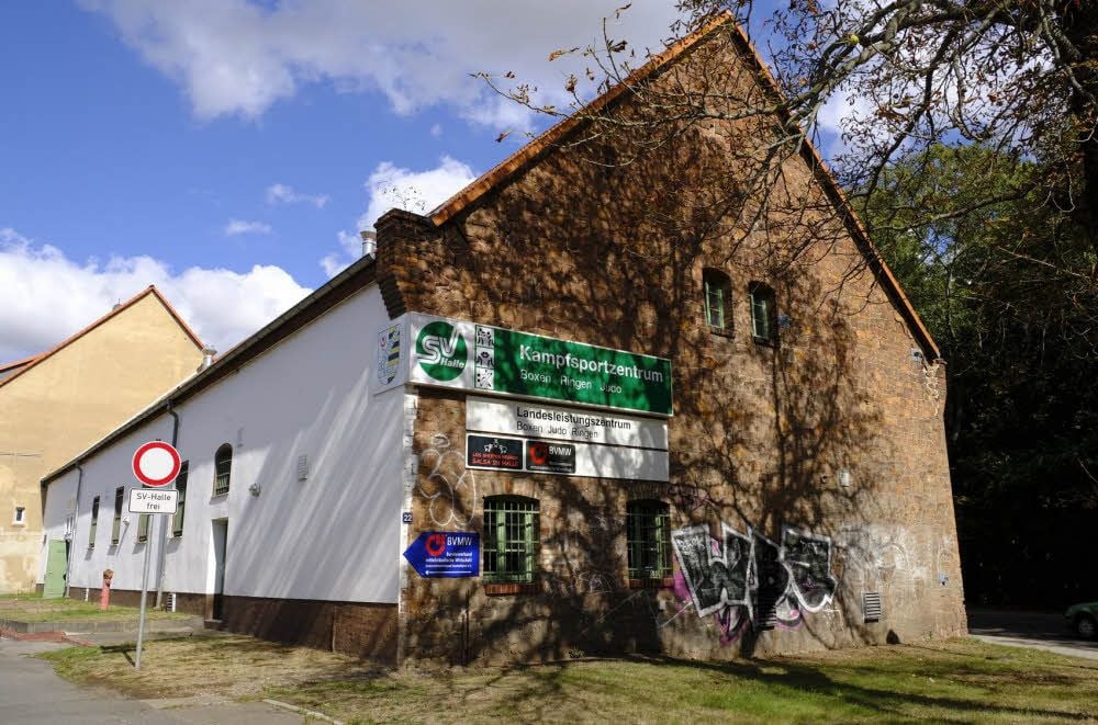 Die Boxer trainieren auf dem Gelände des Sportvereins am Kreuzvorwerk.
