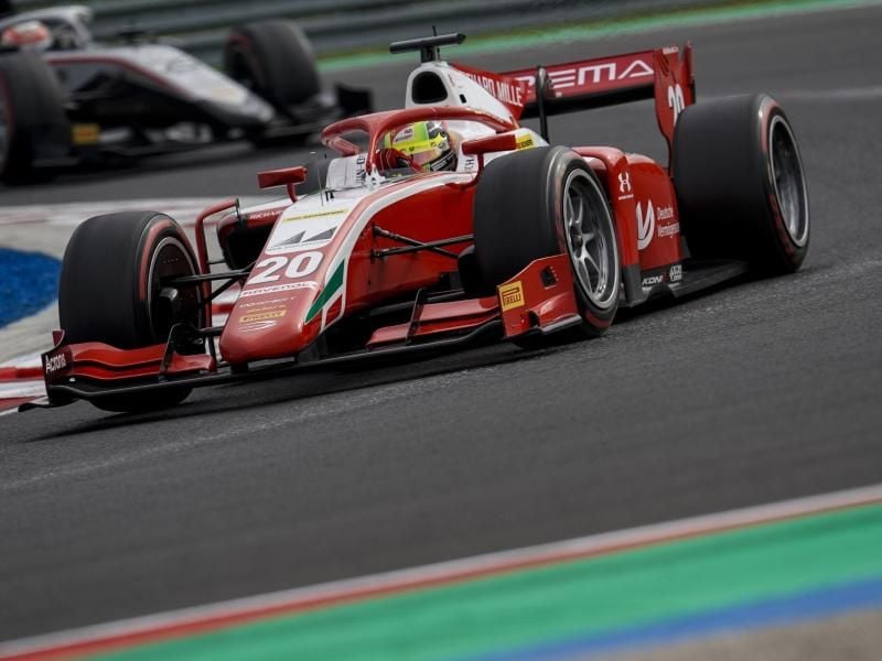 Blieb in Silverstone ohne Podestplatz: Mick Schumacher. Foto: James Gasperotti/ZUMA Wire/dpa