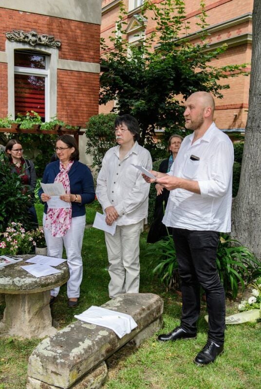 Zählen zu den Initiatoren (v.l.): Anke Giesen, Mario Bandi, Nikolay Ivanov.