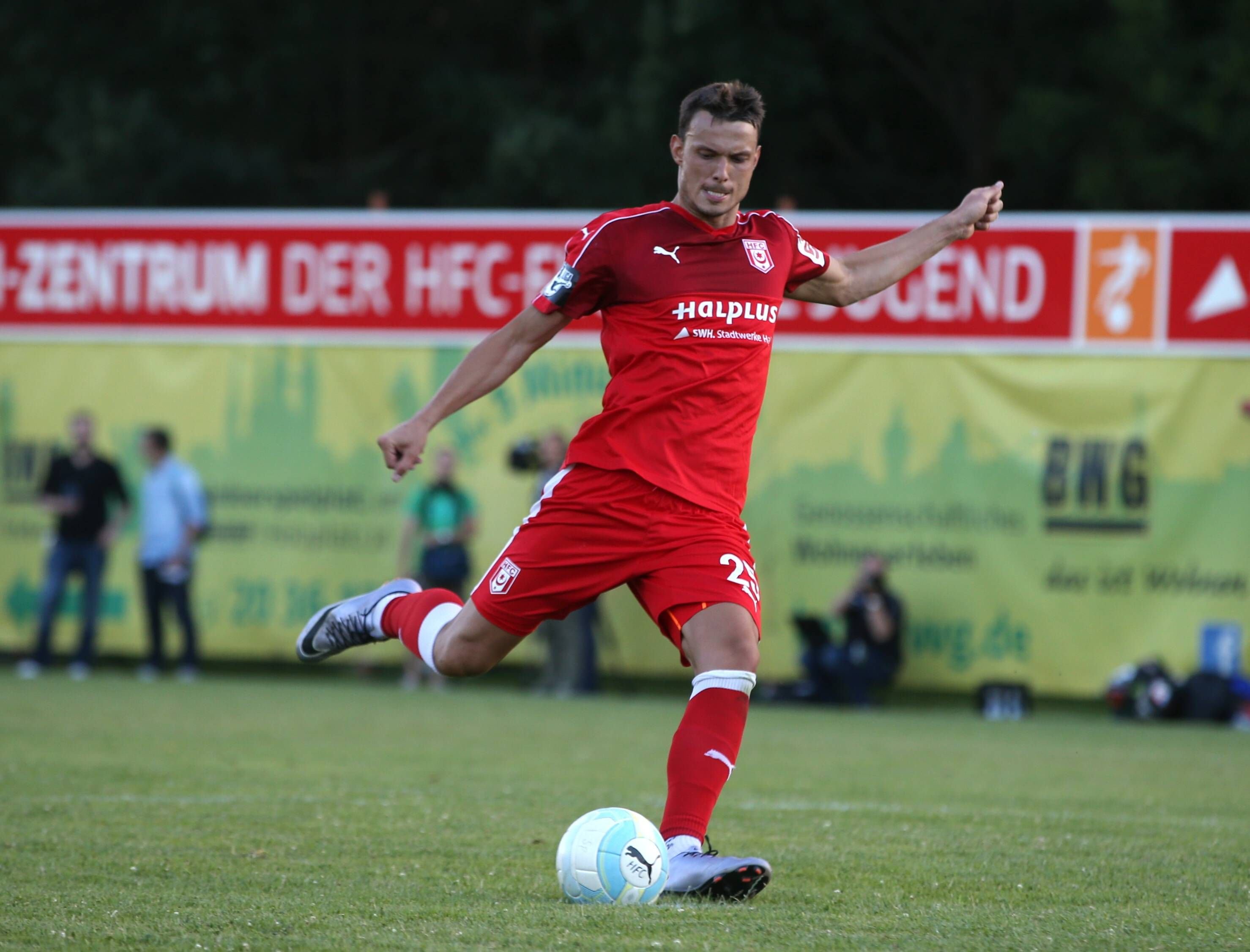 Langer Mann mit Torriecher: Petar Sliskovic.