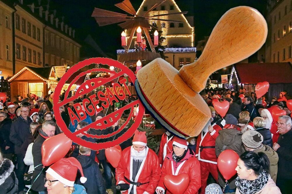 Der Weihnachtsmarkt in der Lutherstadt Eisleben ist abgesagt.