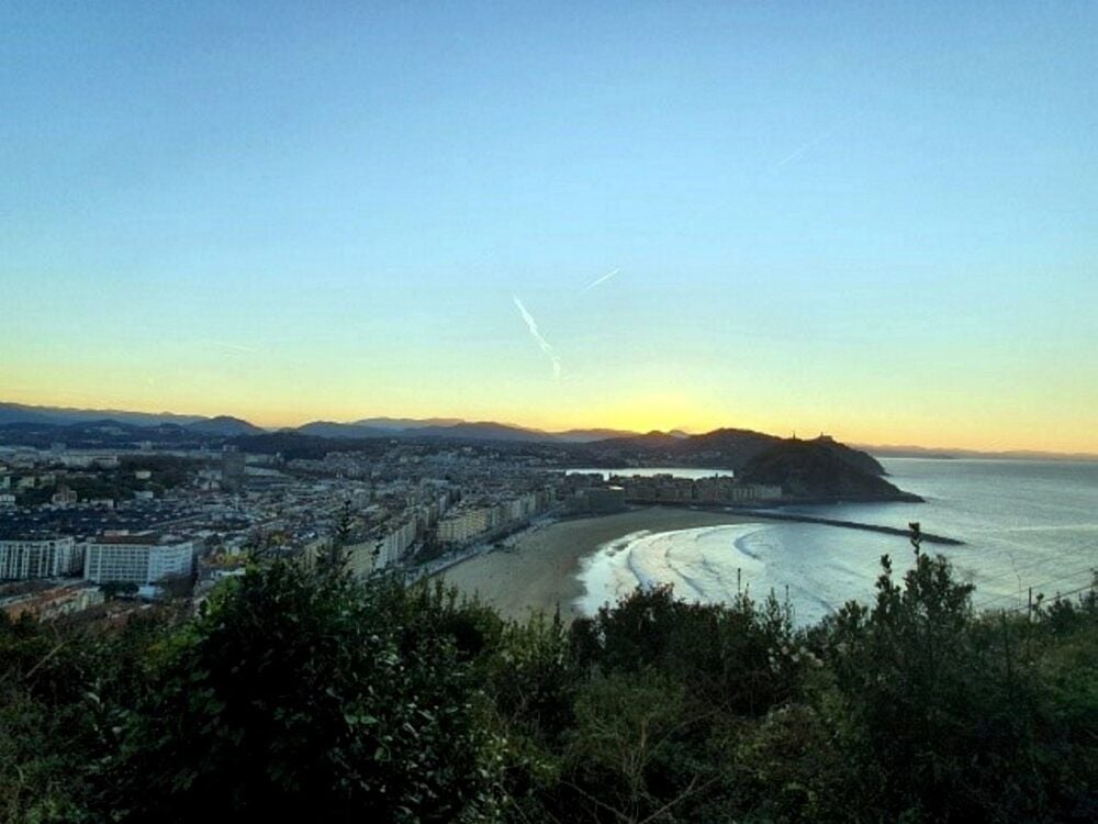 Blick auf San Sebastian