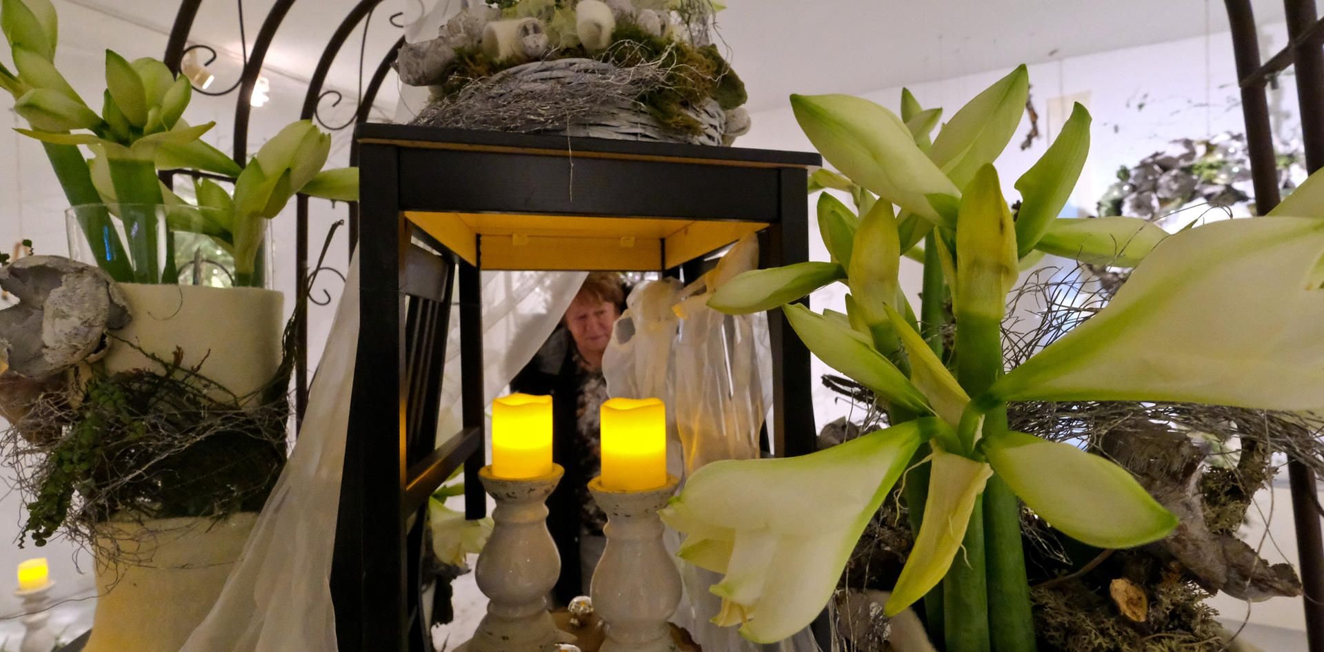 Bis zum 6. Januar ist die Ausstellung „Floristisches zur Weihnachtszeit“ im Museum auf dem Petersberg zu sehen.