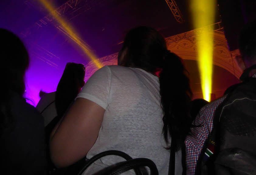 Das sieht Susanne Reintzsch vom Konzert.