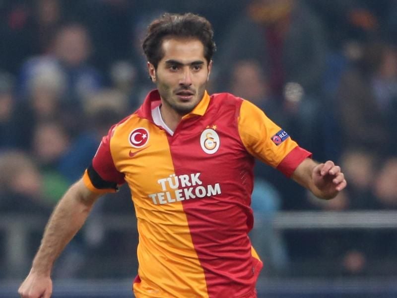 Hamit Altintop im Trikot von Galatasaray Istanbul. Foto: Friso Gentsch