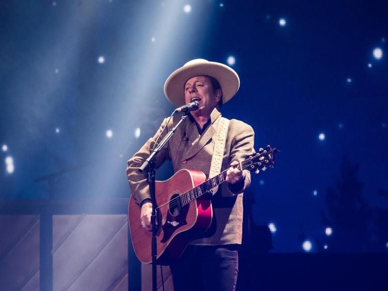 Kiefer Sutherland bei einem Konzert in Frankfurt am Main. Foto: Andreas Arnold