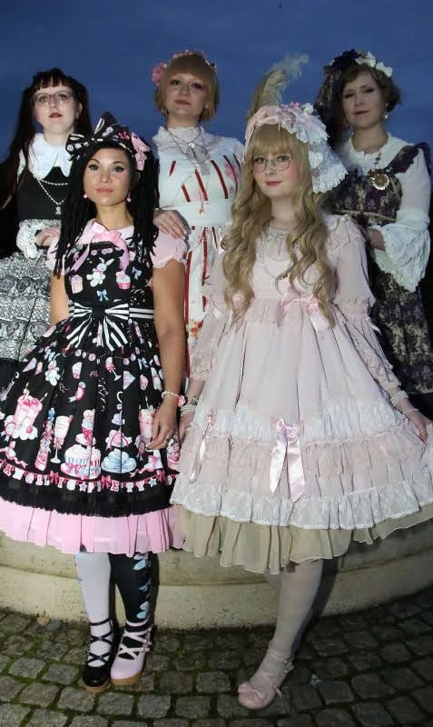 Auch Lolita-Mode war Samstag in Sangerhausen vertreten.