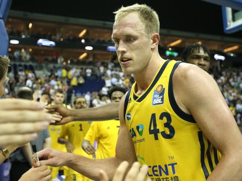 Luke Sikma trägt für weitere vier Jahre das ALBA-Trikot. Foto: Andreas Gora