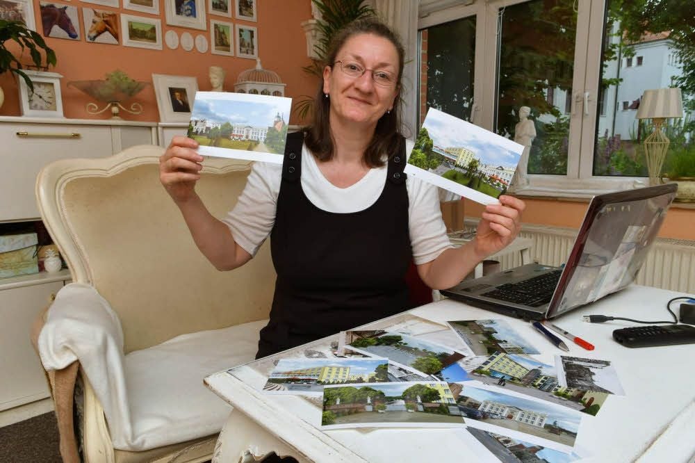 Kerstin Franz hat ihre Ideen auf Bildern visualisiert.