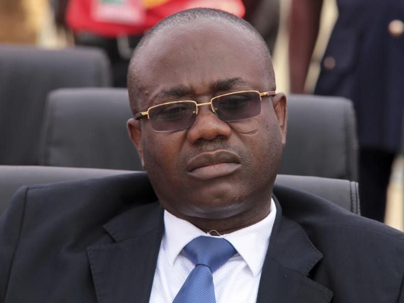 Kwasi Nyantakyi, Präsident des Fußballverbandes von Ghana, wird Korruption vorgeworfen. Foto: Christian Thompson/AP