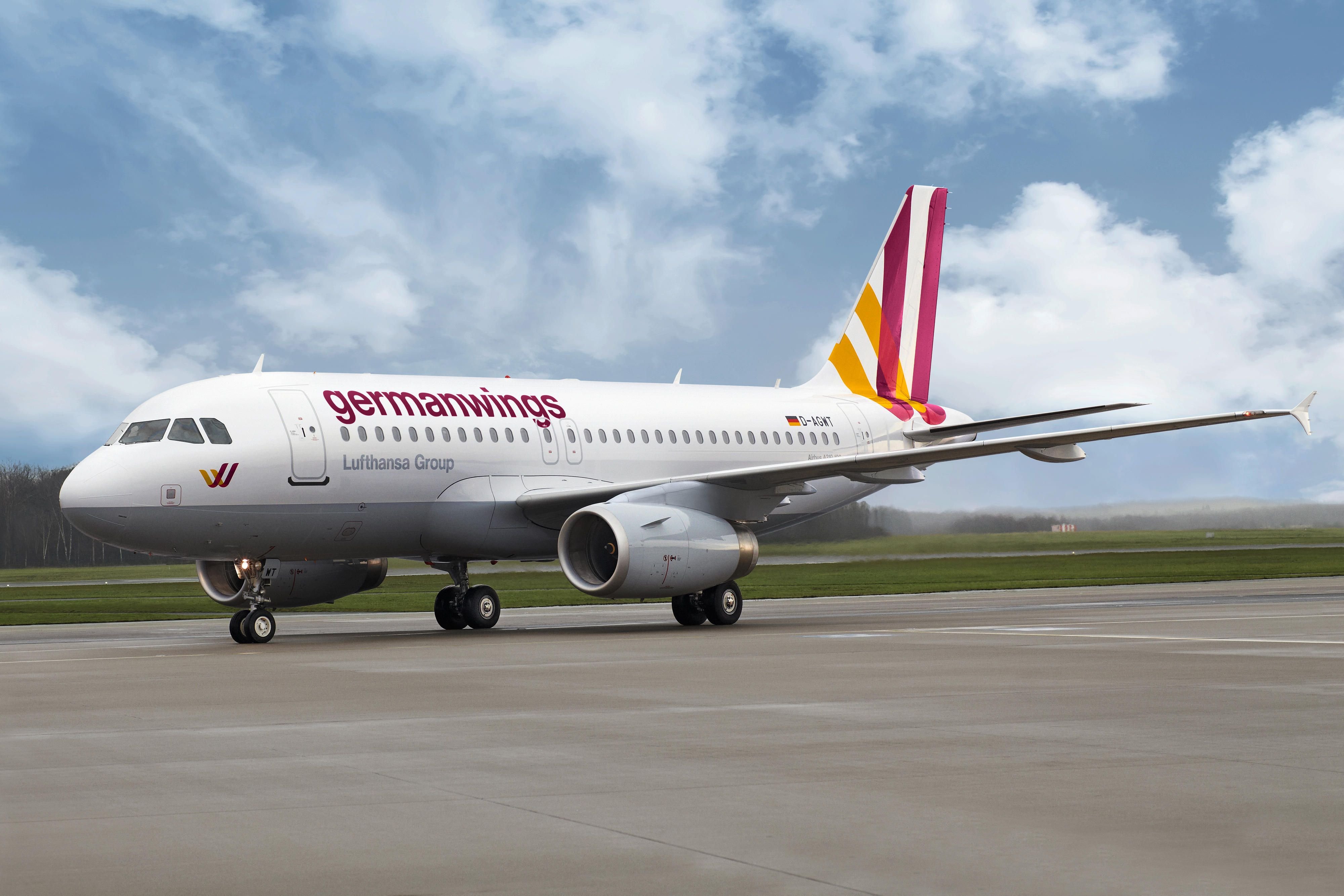 Ein Airbus von Germanwings.