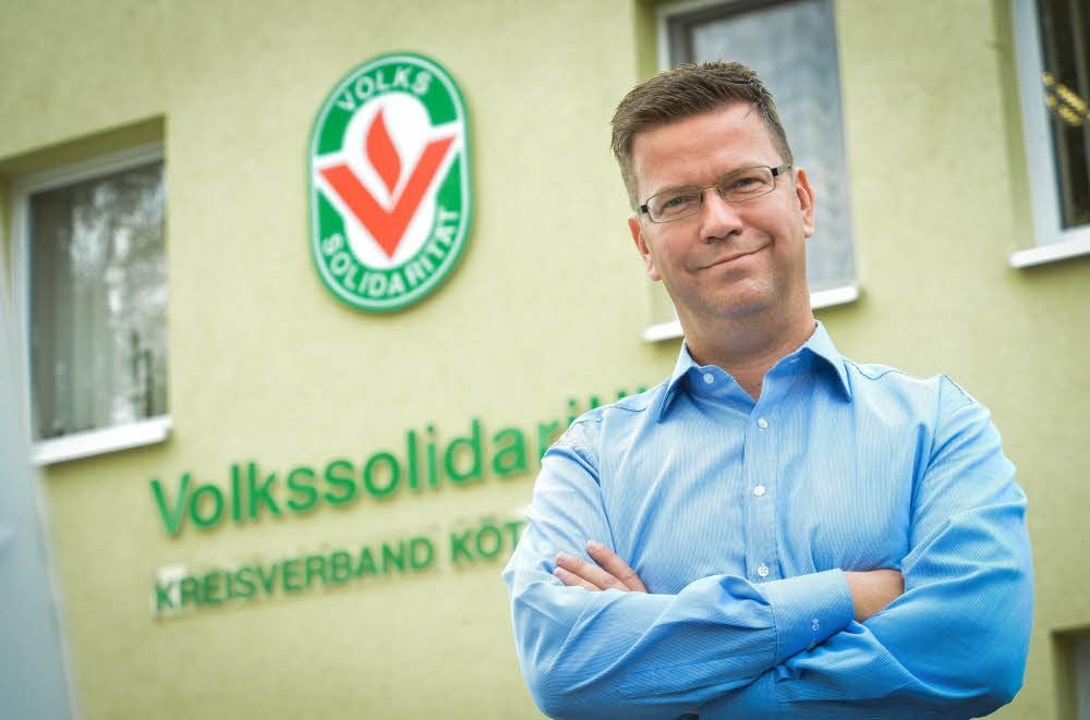Tino Rumpel ist neuer Geschäftsführer des Köthener Kreisverbandes der Volkssolidarität.