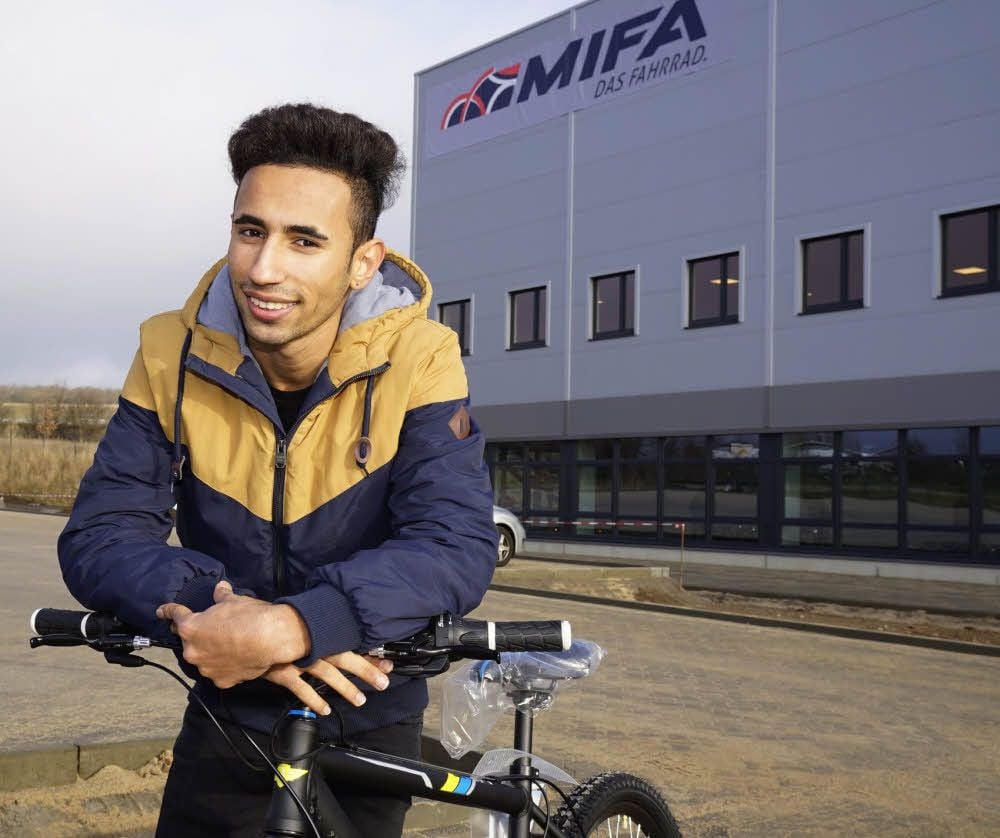 Benjamin kam mit seinem Bruder Said nach Deutschland.