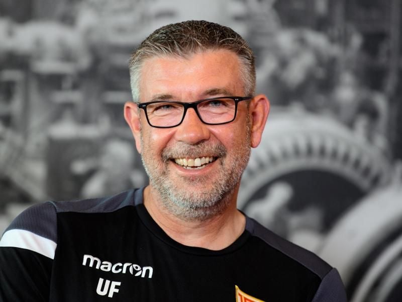 Kann sich über einen Neuzugang aus Japan freuen: Union-Coach Urs Fischer. Foto: Soeren Stache/dpa-Zentralbild/ZB
