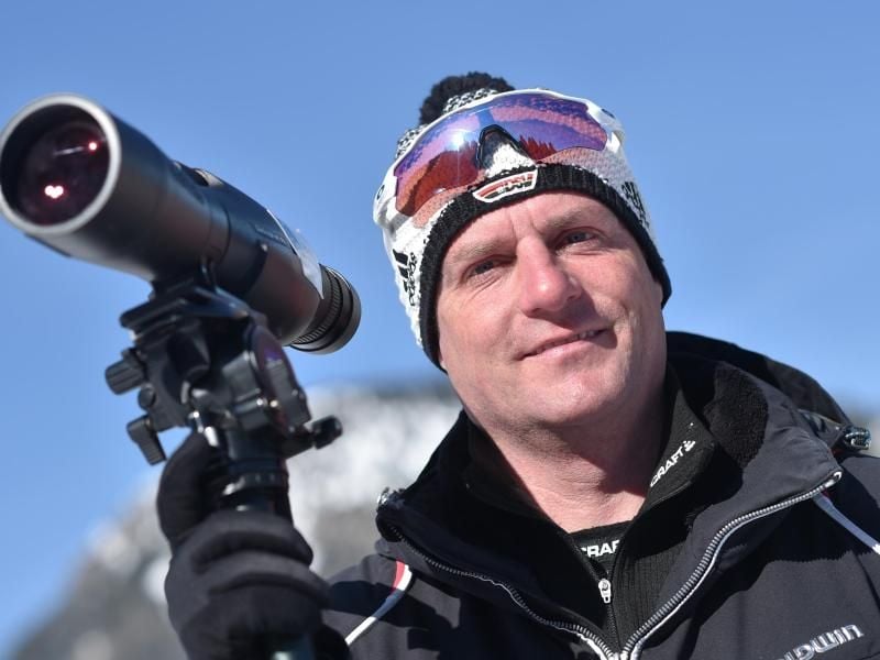 Trainer Bernhard Kröll glaubt nicht an ein Biathlon-Comeback von Laura Dahlmeier. Foto: Angelika Warmuth