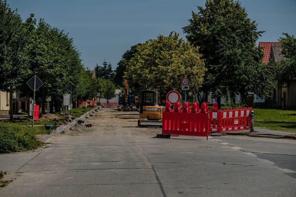 In Söllichau sind wichtige Straßen voll gesperrt, sie werden auf Vordermann gebracht. Die Einschränkungen bringen Probleme mit sich.