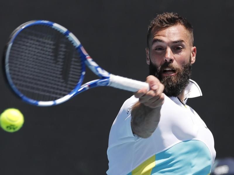Wurde positiv auf das Coronavirus getestet: Benoît Paire. Foto: Andy Wong/AP/dpa