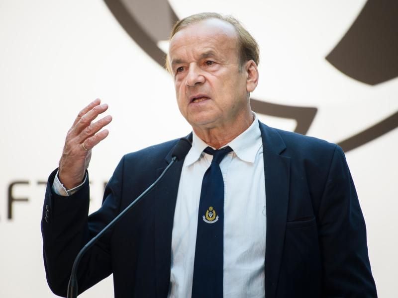 Trainer Gernot Rohr hata mit Nigeria vorzeitig das Achtelfinale beim Afrika-Cup erreicht. Foto: Gregor Fischer