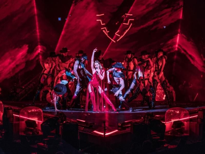 Helene Fischer im Hamburger Volksparkstadion. Foto: ZDF/Anelia Janeva.