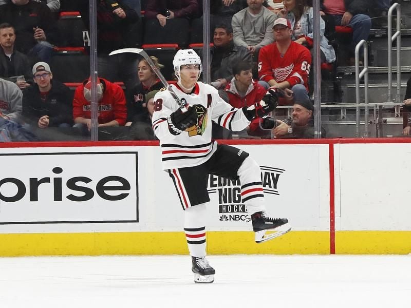 Patrick Kane von den Chicago Blackhawks führt das US-Team bei der WM an. Foto: Paul Sancya/AP