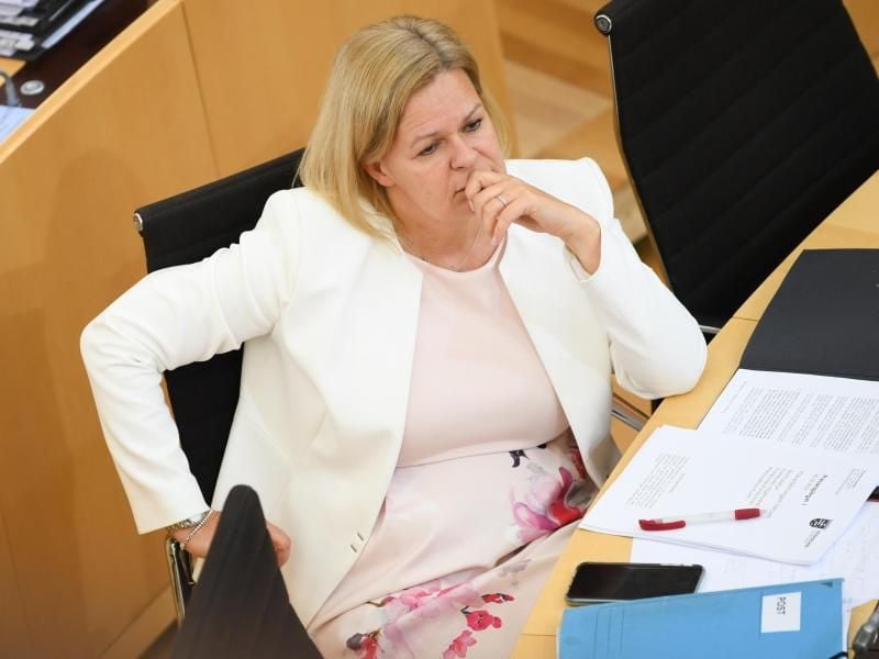 Nancy Faeser (SPD), Fraktionsvorsitzende im hessischen Landtag. Foto: Arne Dedert/dpa/Archivbild