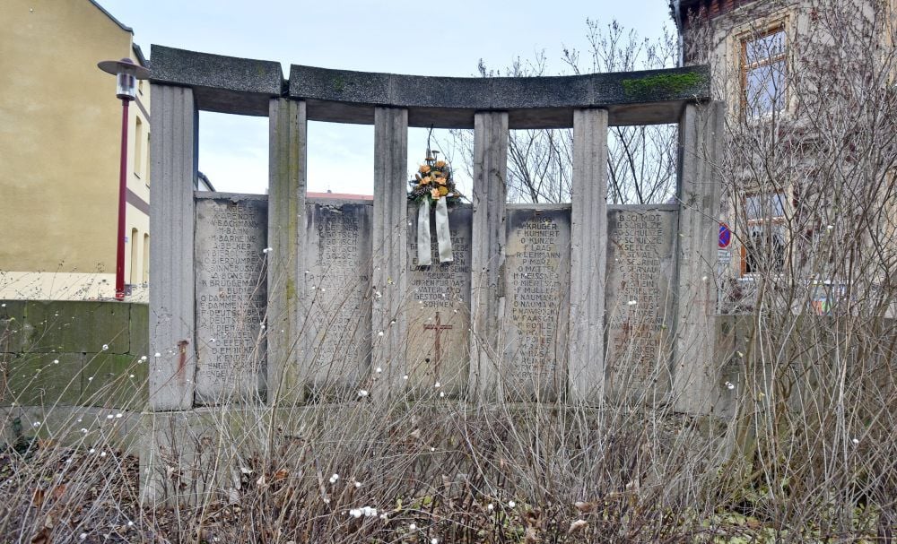 Das Denkmal für die Toten des Ersten Weltkrieges in Raguhn