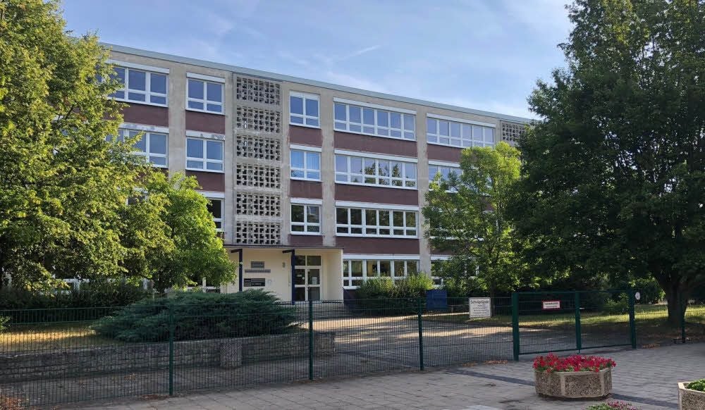 Das Erxleben-Haus des GutsMuths-Gymnasiums. Für die Bauarbeiten soll der Unterricht ausgelagert werden.
