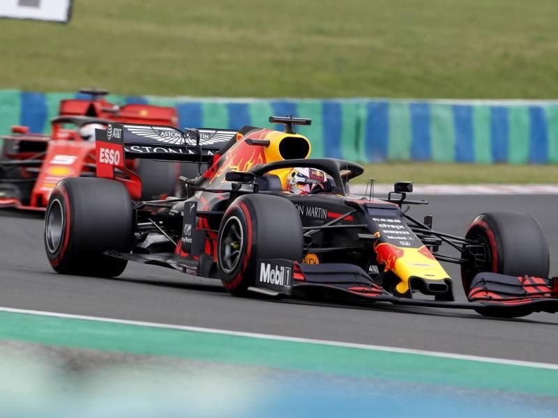 Max Verstappen hat sich zum ersten Mal in seiner Formel-1-Karriere die Pole Position gesichert. Foto: Laszlo Balogh/AP