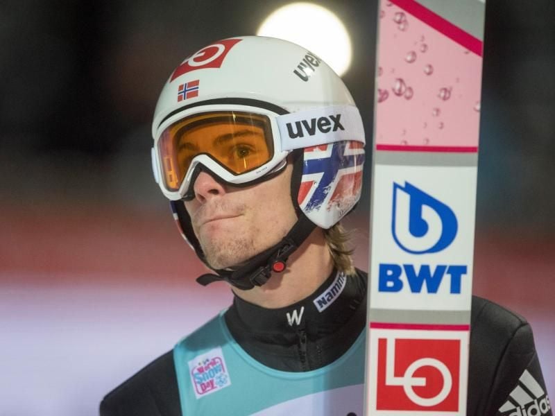 Für Daniel Andre Tande ist die Saison beenden. Foto: Urs Flueeler/KEYSTONE