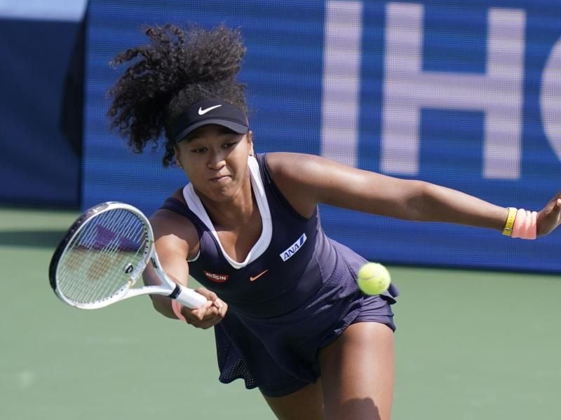 Steht in New York im Halbfinale: Naomi Osaka. Foto: Frank Franklin Ii/AP/dpa