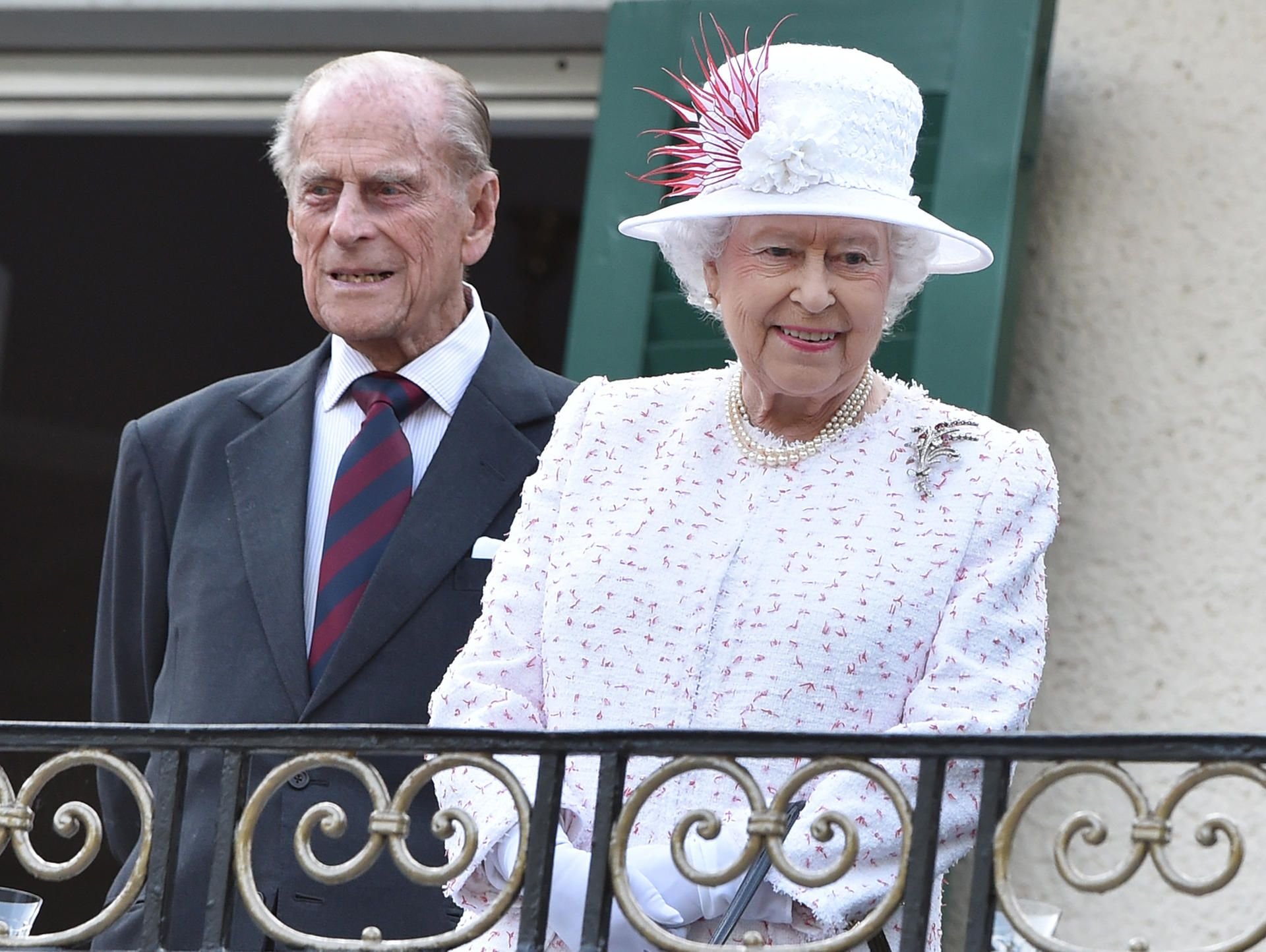 Die Queen in Berlin: Am 25.06.2015 besuchten Prince Philip und die Queen die deutsche Hauptstadt.