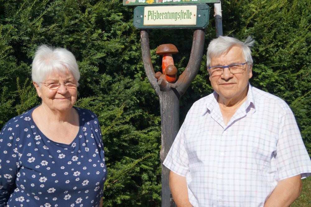 Ihre Pilzberater-Prüfung legten Barbara und Hartmut Grzyb im Jahr des Tschernobyl-Unglücks ab.