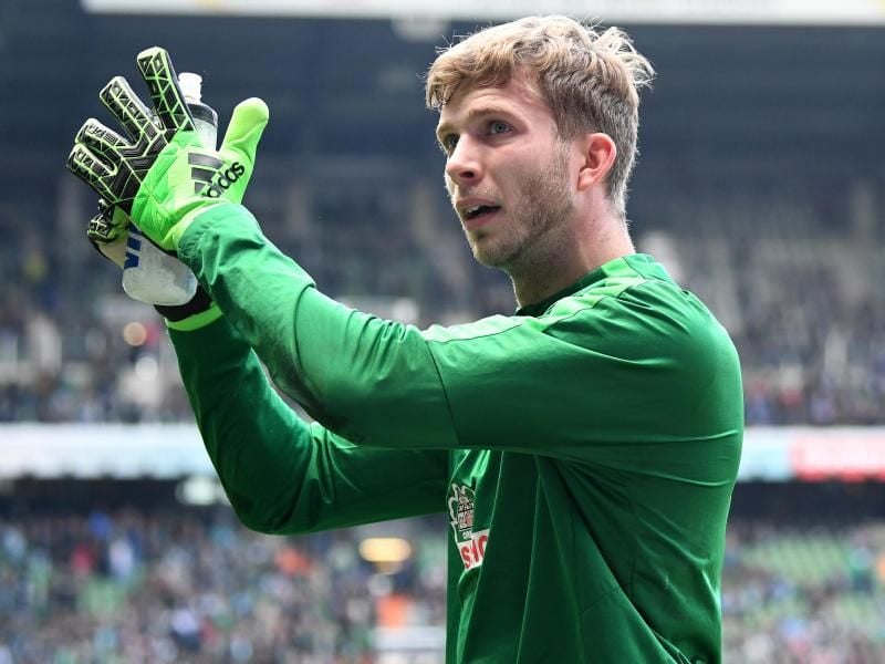 Laut Informationen der Bild steht Torwart Felix Wiedwald vor einer Rückkehr zur Frankfurter Eintracht. Foto: Carmen Jaspersen
