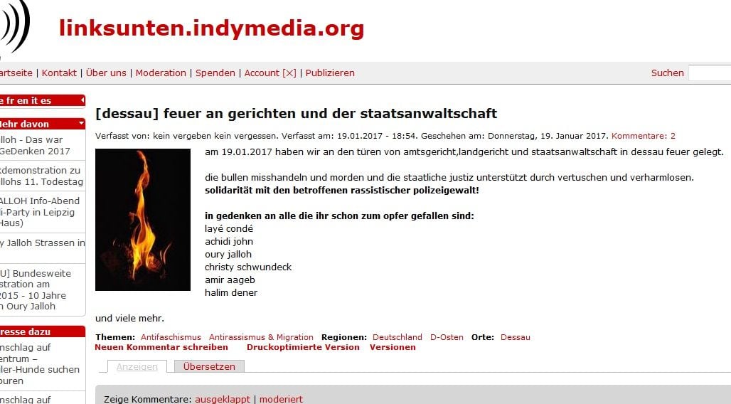 Das Bekennnerschreiben im Internet