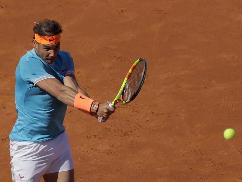 Rafael Nadal hat das Halbfinale des ATP-Turniers in Barcelona gegen den Österrewicher Dominic Thiem verloren. Foto: Manu Fernandez/AP