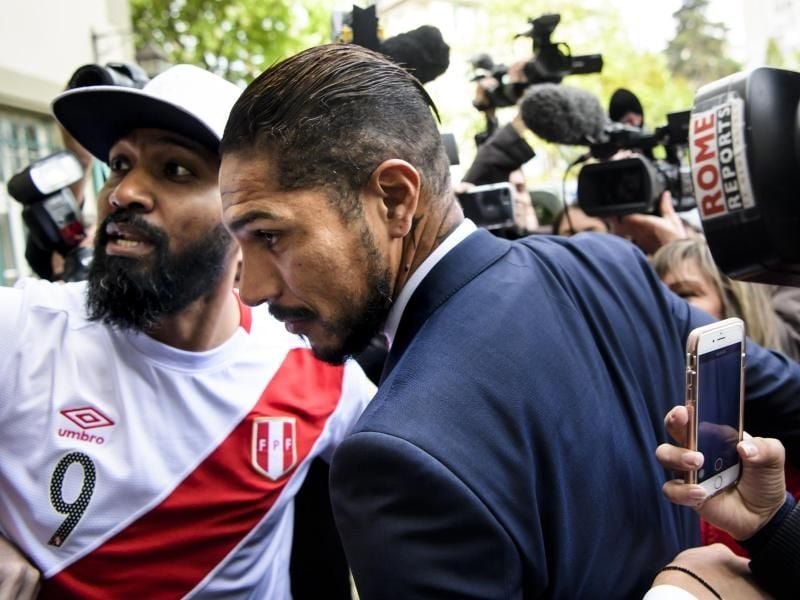 Paolo Guerrero wurde vom CAS für 14 Monate gesperrt. Foto: Jean-Christophe Bott