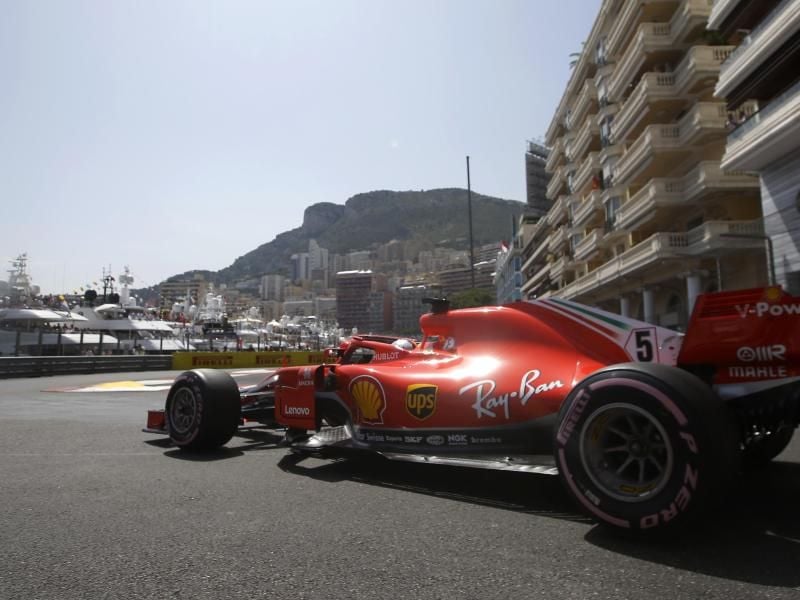 Sebastian Vettel gewann bisher zweimal in Monaco. Foto: Luca Bruno/AP