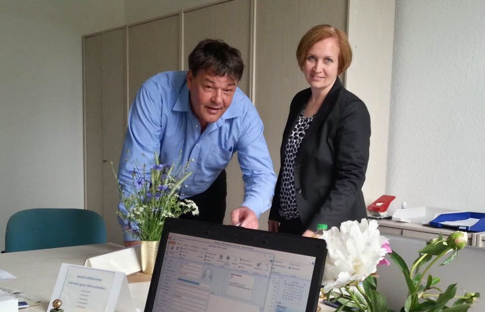 Saskia Lange und Guido Fackiner