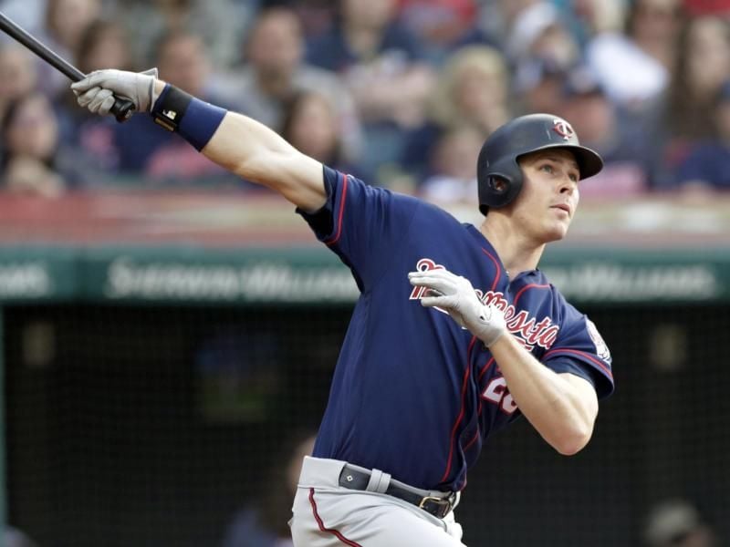 Max Kepler spielt in der MLB&nbsp;für die Minnesota Twins. Foto:&nbsp;Tony Dejak/AP