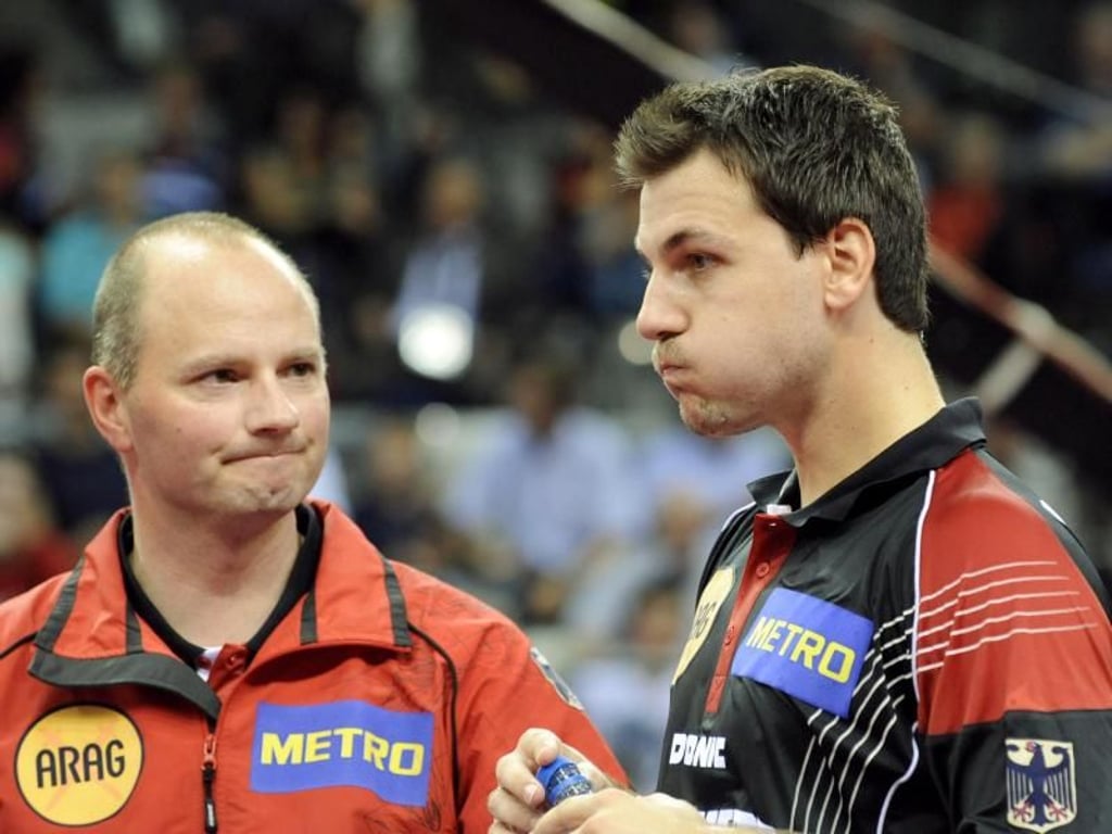 Sportdirektor Richard Prause und Tischtennis-Star Timo Boll wissen um die Stärken der Konkurrenz. Foto: Marijan Murat