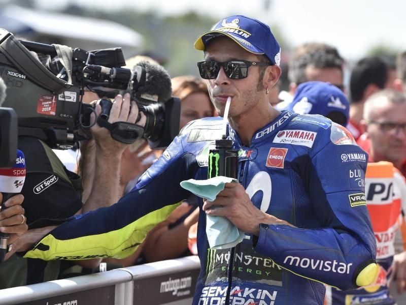 Will von zwei auf vier Räder umsteigen: Valentino Rossi. Foto: Václav Šálek/CTK