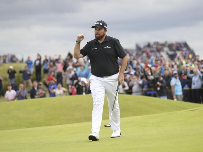 Führt die British Open vor der Schlussrunde an: Irlands Golfstar Shane Lowry. Foto: Peter Morrison/AP