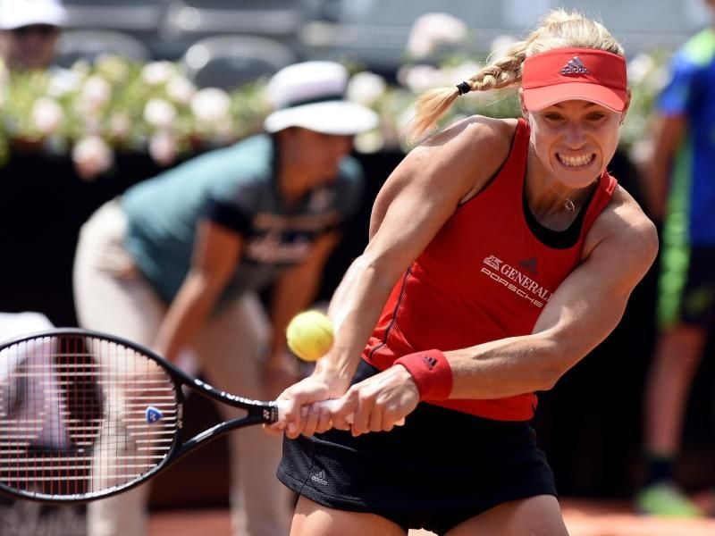Angelique Kerber verlor gegen Jelina Switolina mit 4:6, 4:6. Foto: Claudio Onorati