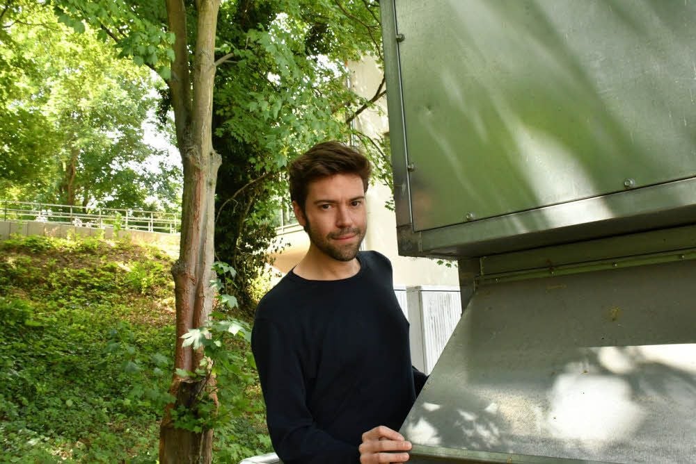 Christopher Wartig ist schon sieben Jahre in Eisleben.