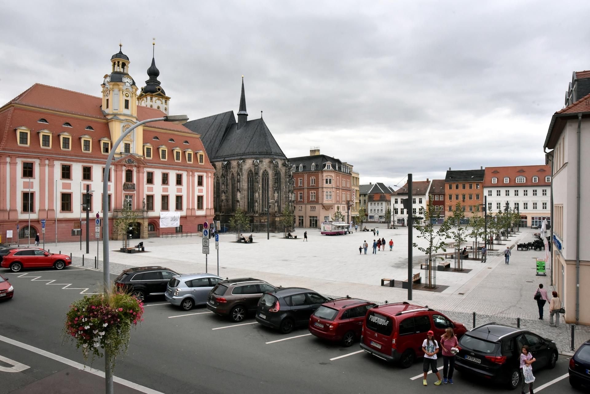 Marktplatz in Weißenfels