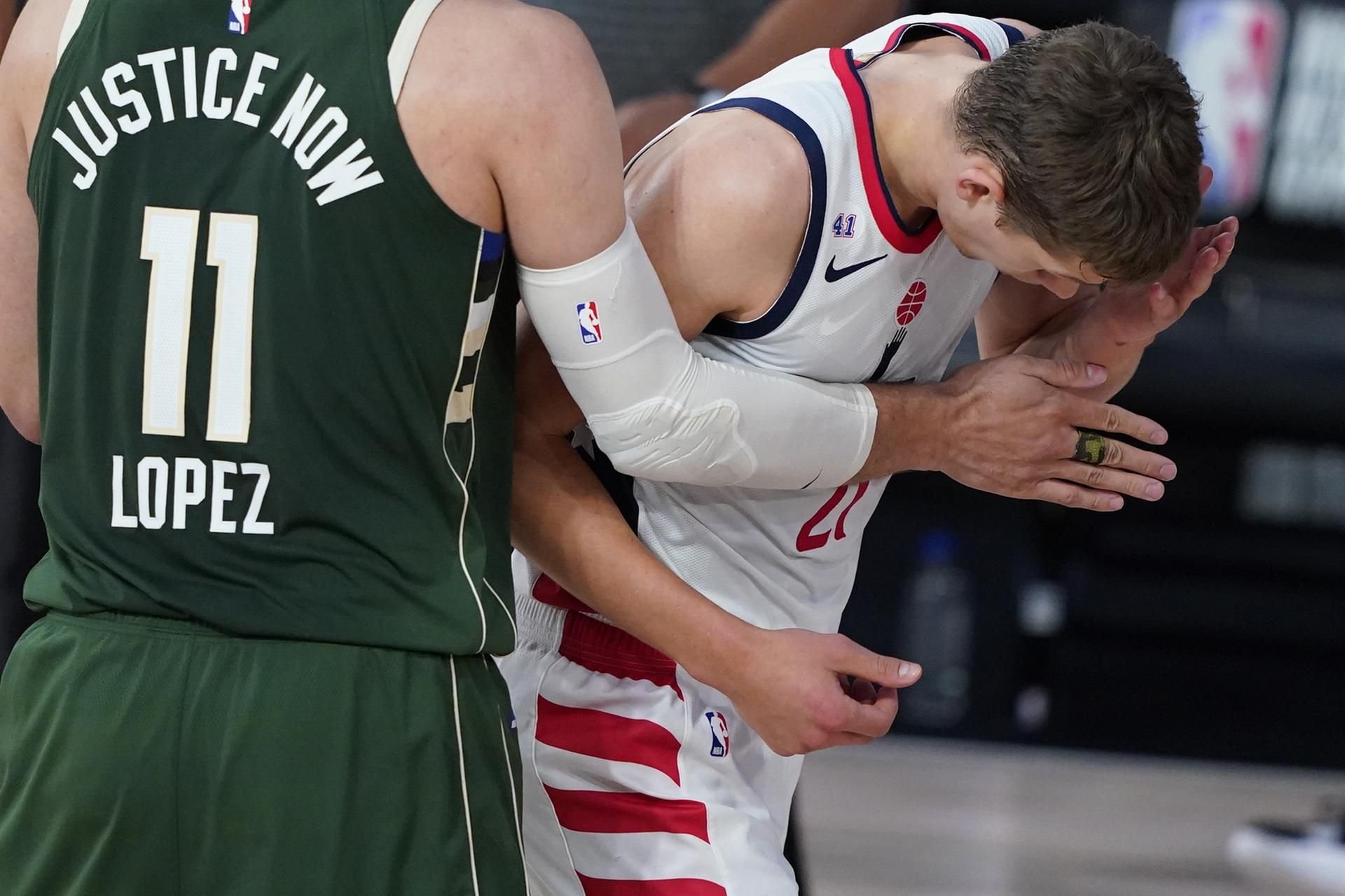 Moritz Wagner bekam eine ordentliche Kopfnuss verpasst.