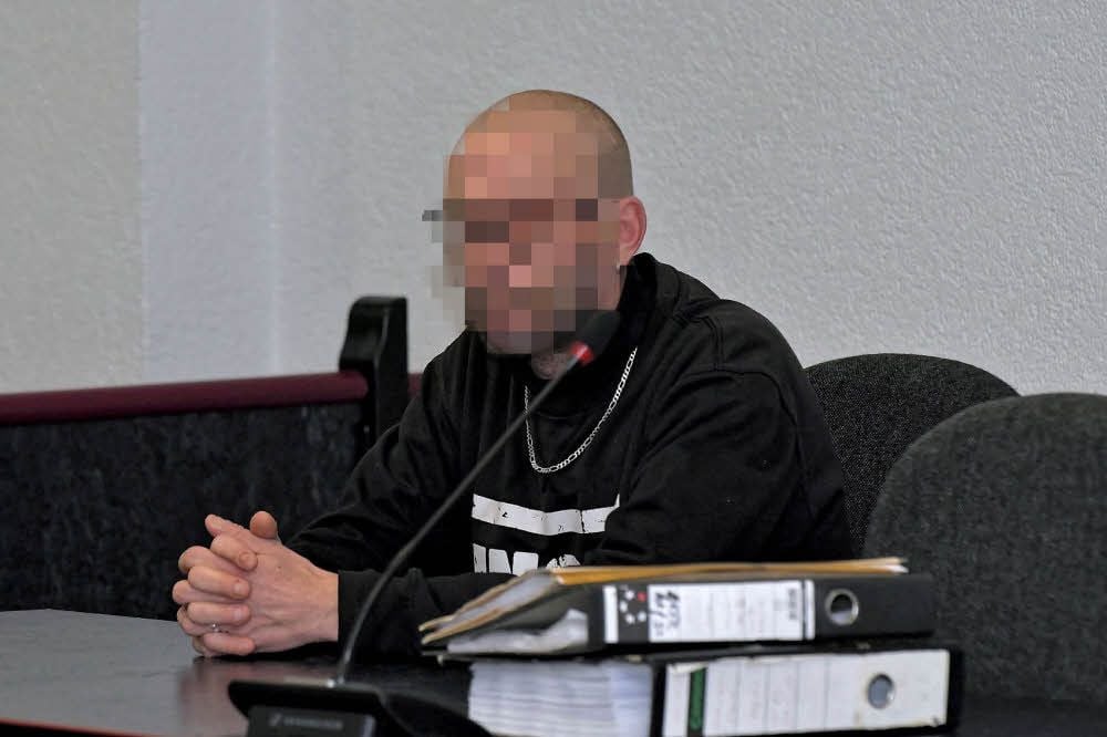 Der 39-jährige Angeklagte